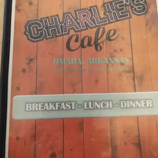 Charlie's Cafe