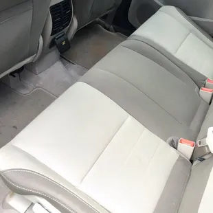 These seats had dog hair and so much dirt but NOT anymore! Ty