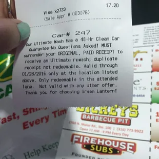 A 48 hour no questions ask