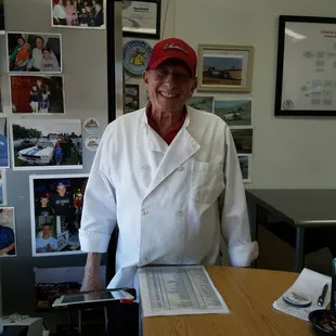 Charlie is a sweetheart. Friendly guy still does it himself.