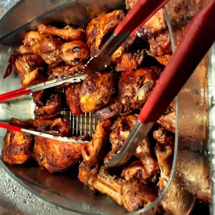 This was ridiculously good: smoked bbq chicken