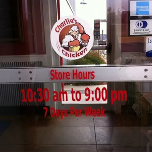 store hours