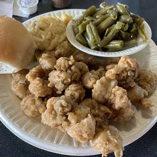 Gizzard dinner was good