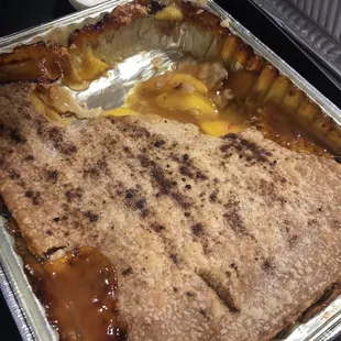 Peach cobbler