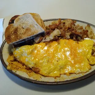 Chili Cheese Omelette