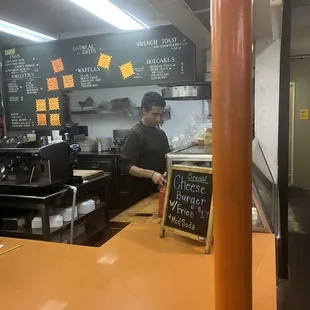 Here's the staff that couldn't explain.