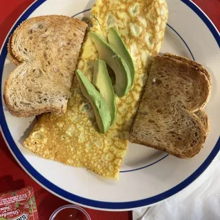 Avocado Omelette