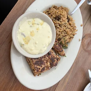 Blackened Mahi House Special