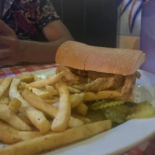 Soft Shell Crab Po-Boy