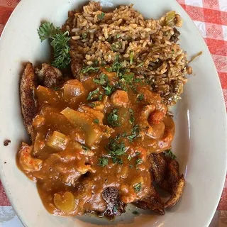 Blackened Catfish Orleans