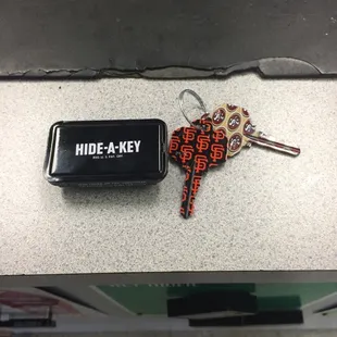 New keys.
