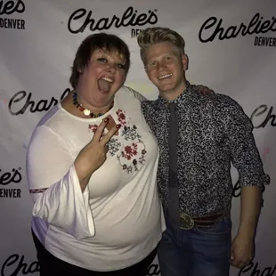 Amy Armstrong and me!