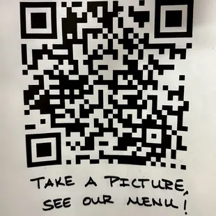 QR code Menu