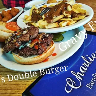New Delicious Burgers each named for a employee. Make it a Double $4 more