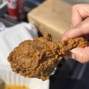 3 Piece Honey Butter Chicken, 1 Small Side, 1 Roll