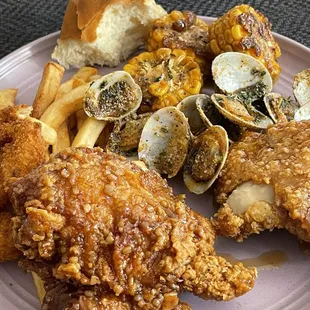 My meal before the Destin Conrad show.