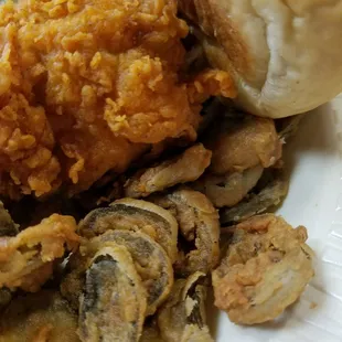 Spicy come with fried jalapenos