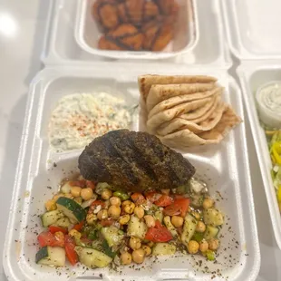 Kafta Kabob Plate