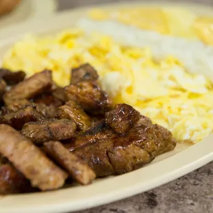 a plate of food