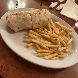 Grilled chicken Caesar wrap