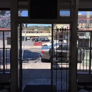 a view of the outside of the restaurant