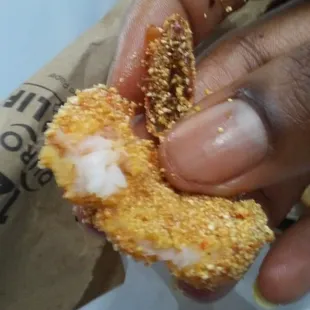 This is not a prawn. Jerky butterfly shrimp.