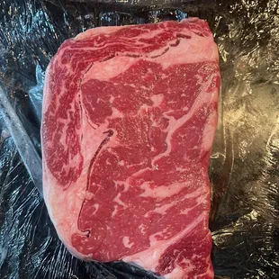 Prime ribeye.  Worth the price