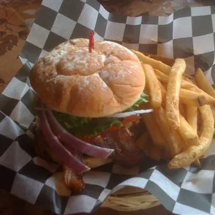 Pepper Jack Bacon Burger