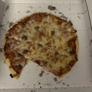 Sausage pizza