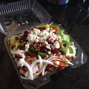 cranberry walnut salad, looks great can't wait to try..