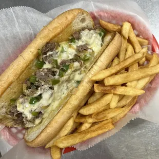 Philly cheesesteak