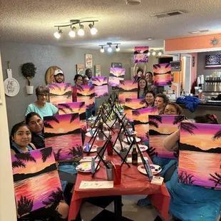 Pinots Palette painting party