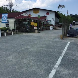 the outside of the store