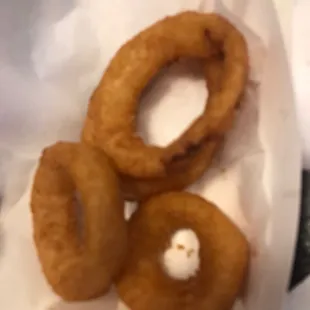 Ok Onion rings (6), for price was expecting little more
