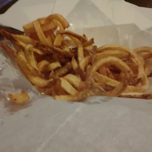 Fresh curley fries
