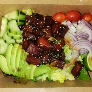 Tuna Poke Salad