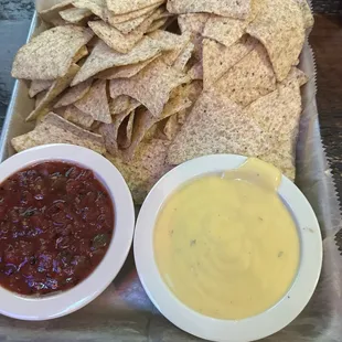 Chips with dip