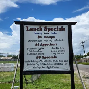 Lunch Specials