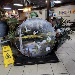 Artwork inside