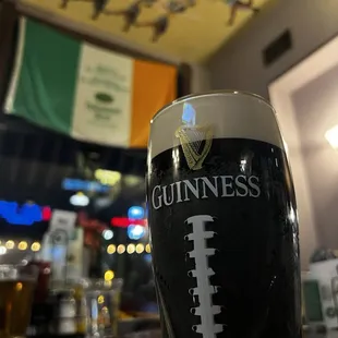 Guinness on tap!