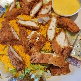Fried Chicken Salad