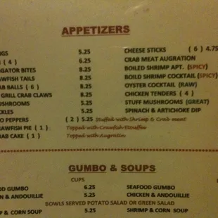 Menu 01/28/2011