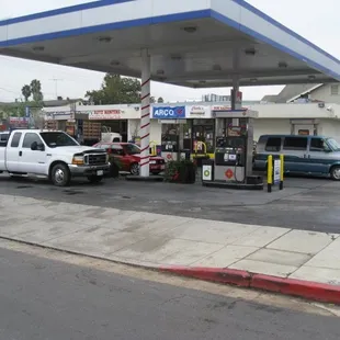 Charlie&apos;s Sub Sandwich Station is located inside of the Convenience Store at this busy ARCO gas station in Wilmington.