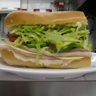 Turkey and Avocado Sandwich