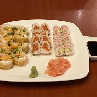 3 rolls -- delicious :)