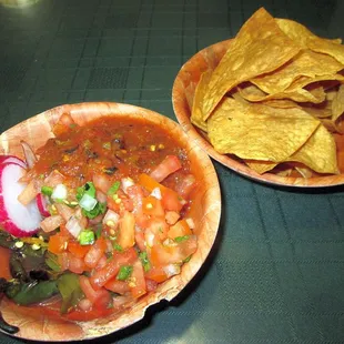 Salsa and Chips