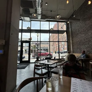 View from the table