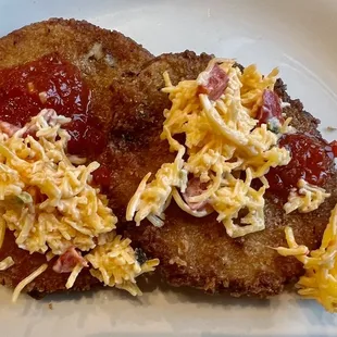 Fried green tomatoes