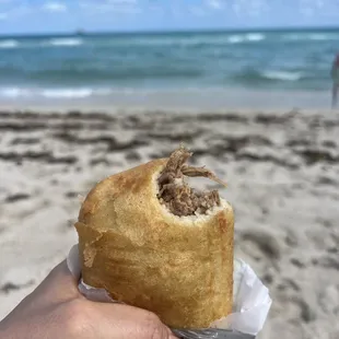 Empanada de carne mechada