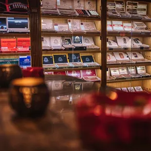 Bar and humidor